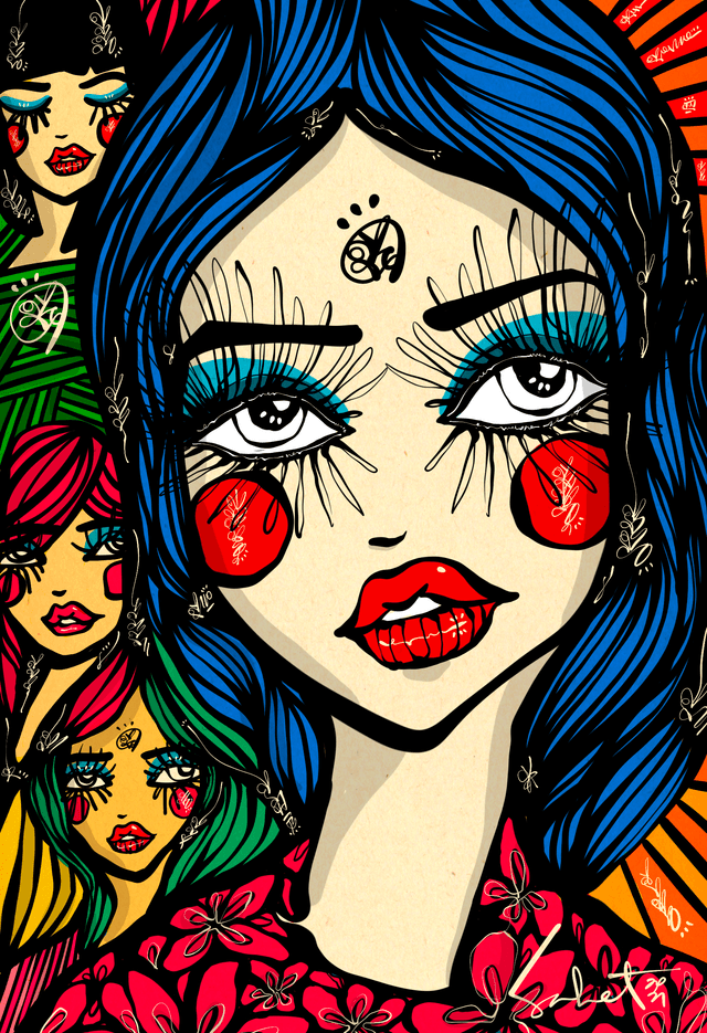 Wonderland 2026 Sabet 12" x 18" Giclée