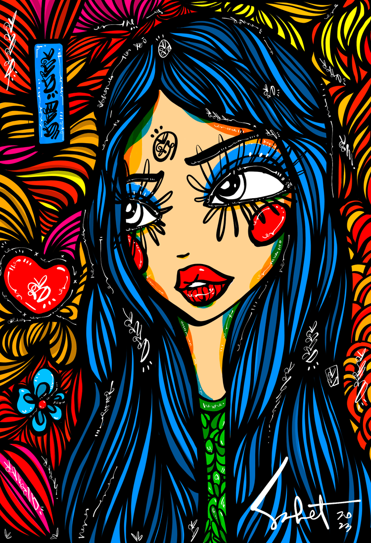 YUME 2026 Sabet 12" x 18" Giclée