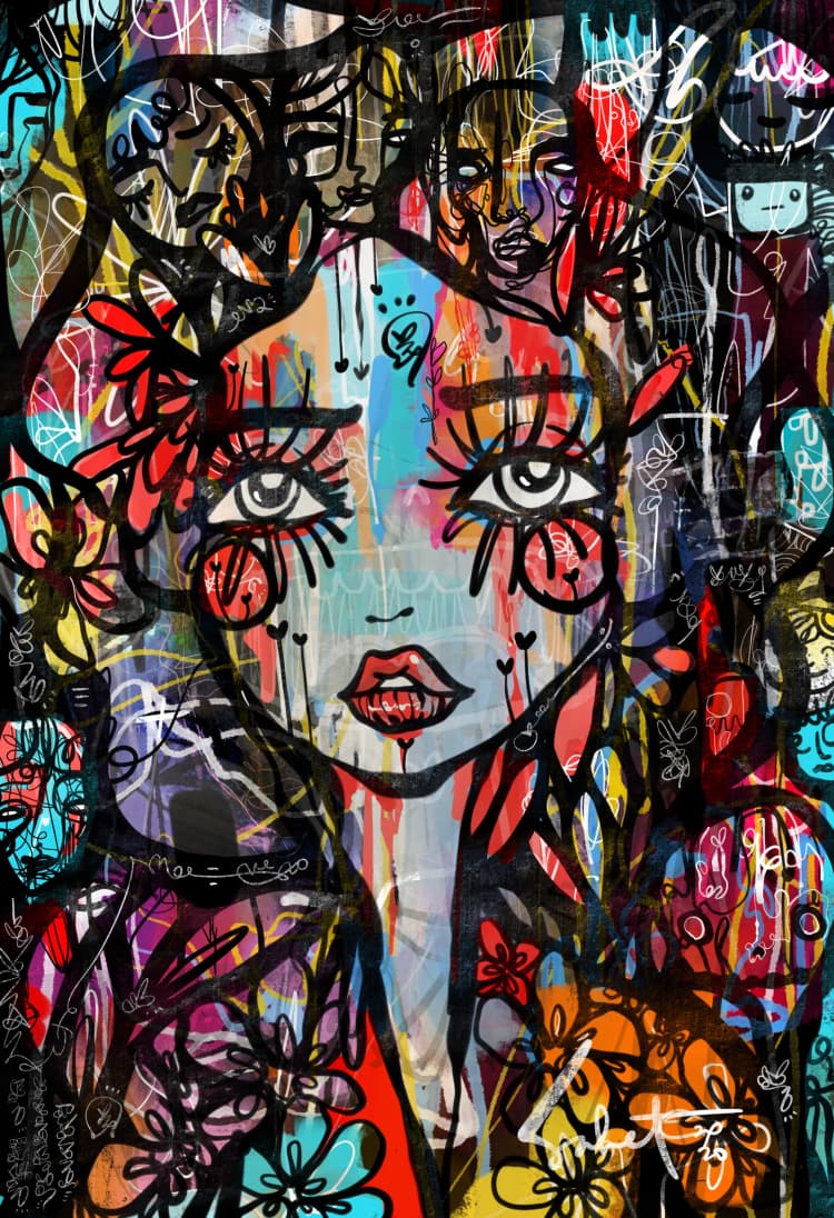 Feel The Beat 2026 Sabet 12" x 18" Gallery Canvas