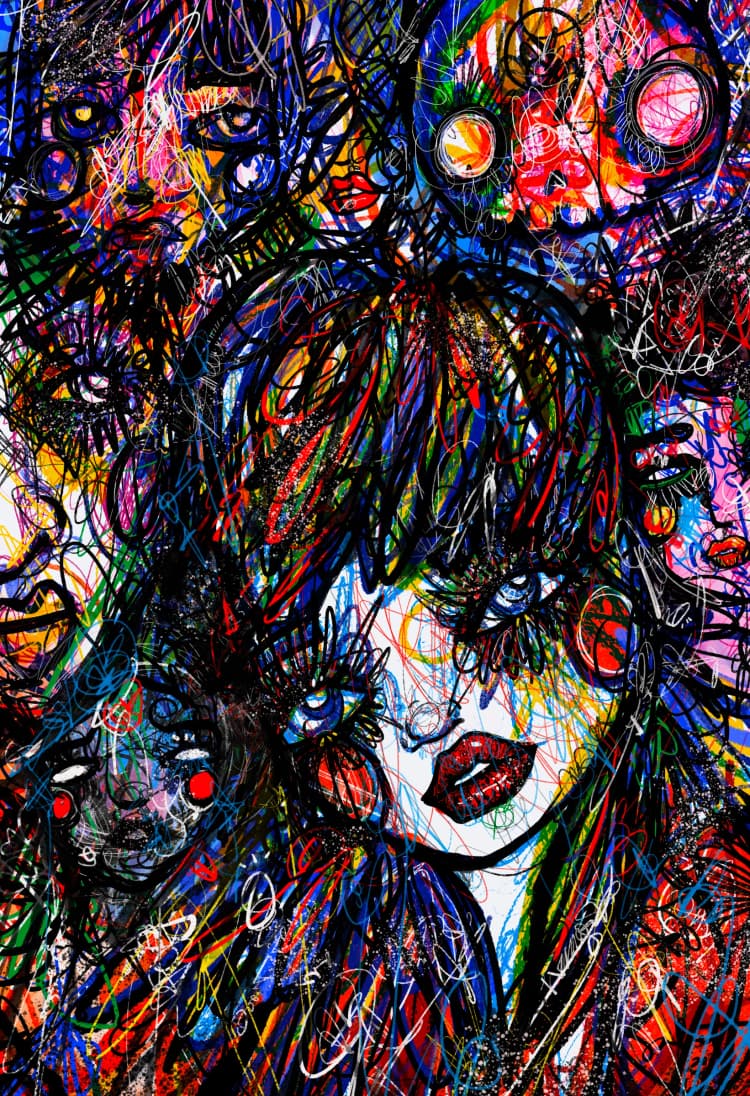 Free Flight 2026 Sabet 12" x 18" Giclée