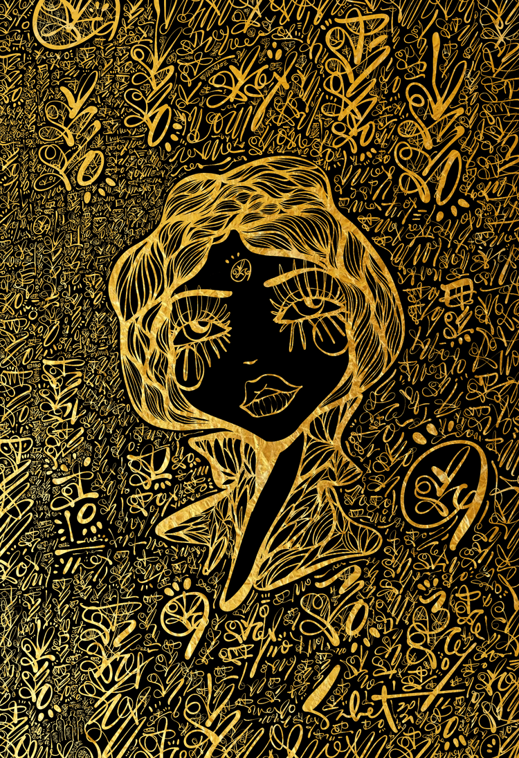 Lovescript Dream Skye 2026 Sabet 20" x 30" Gallery Canvas