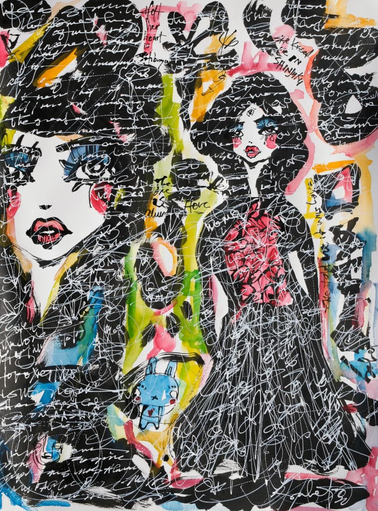 Love Letter 2026 Sabet 20" x 30" Gallery Canvas