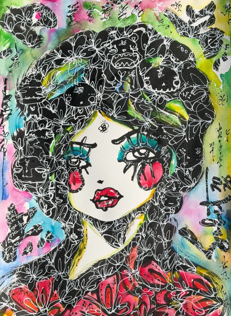 Wilder Heart 2026 Sabet 12" x 18" Giclée
