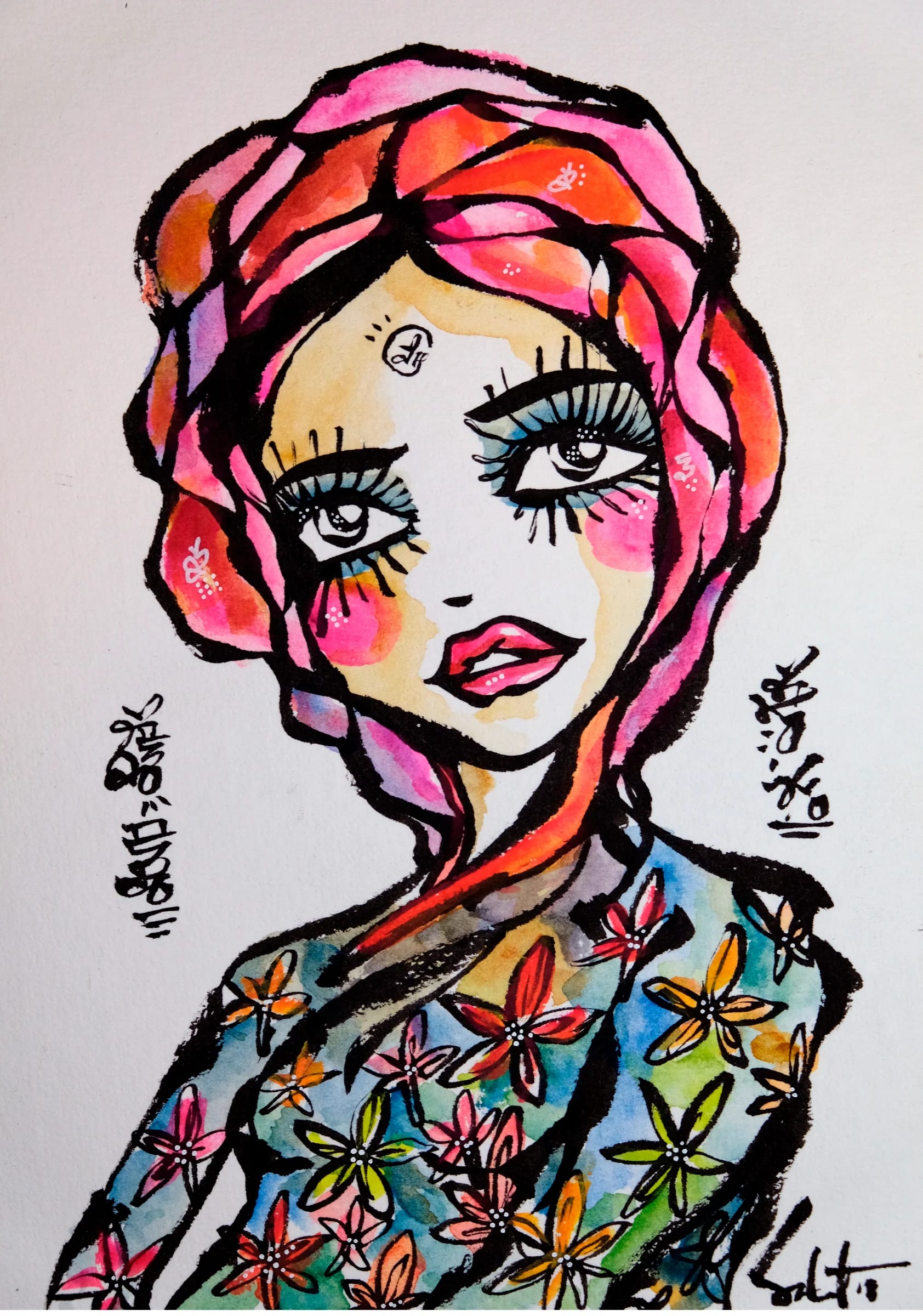 Beautifulheart 2026 Sabet 12" x 16" Giclée