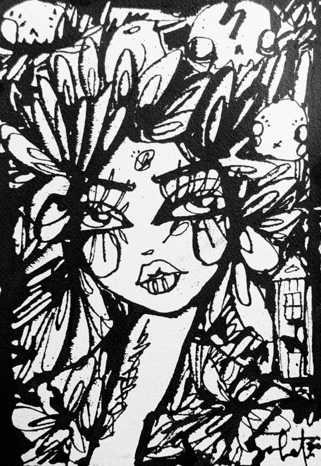 Gratitude 2026 Sabet 7" x 10" Original
