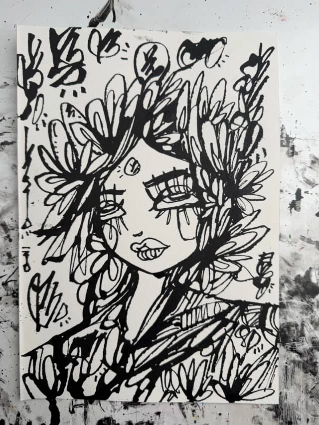 Hard Candy 2026 Sabet 7" x 10" Original
