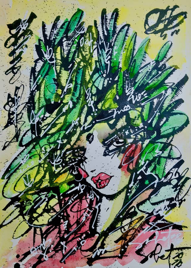 Cocoa 2026 Sabet 10" x 14" Original
