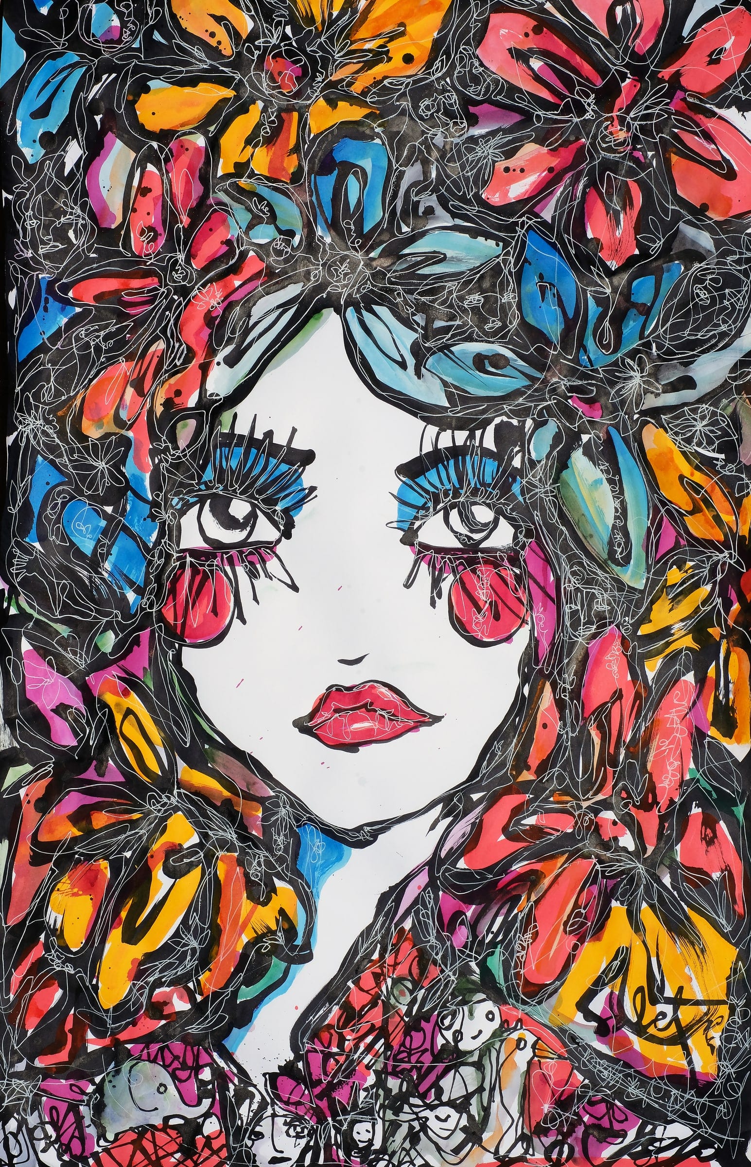 Floraheart 2026 Sabet 12" x 18" Gallery Canvas