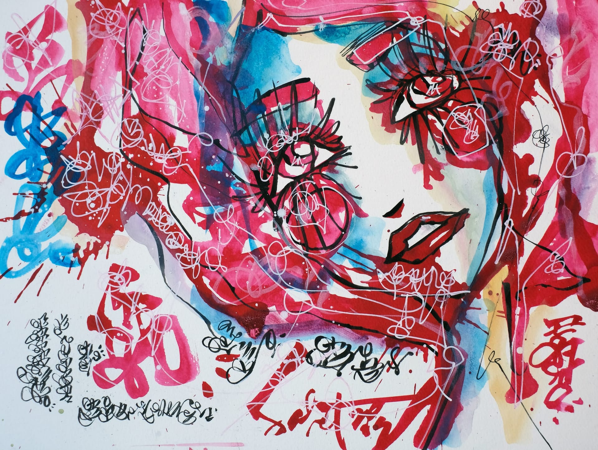 Firepop 2026 Sabet 16" x 12" Giclée