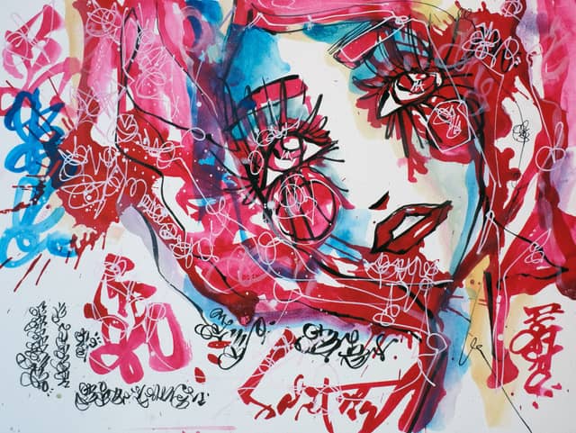 Firepop 2026 Sabet 16" x 12" Giclée