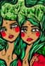 Green hearts