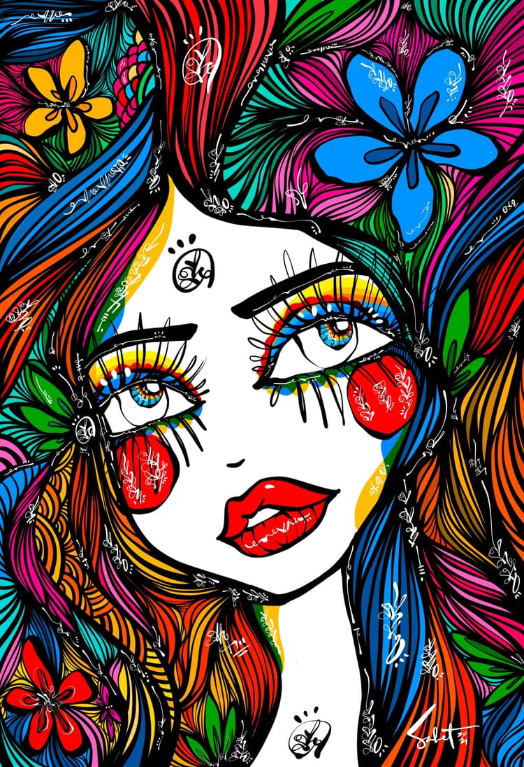 Halo Heart 2026 Sabet 20" x 30" Gallery Canvas