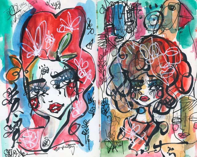 Serenade 2026 Sabet 20" x 16" Giclée