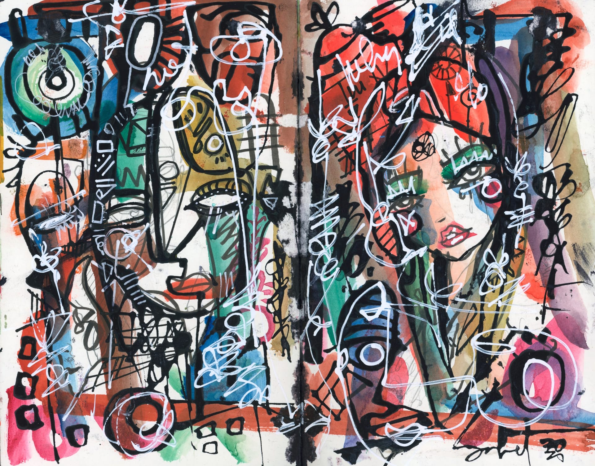 Halo 2026 Sabet 20" x 16" Giclée