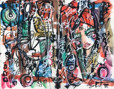 Halo 2026 Sabet 20" x 16" Giclée