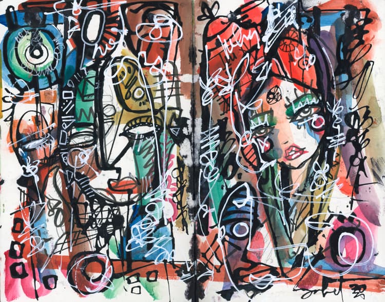 Halo 2026 Sabet 20" x 16" Giclée