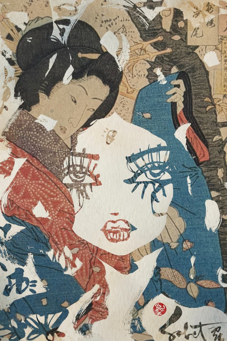 Beni Lips Bijin 2026 Sabet 12" x 18" Giclée