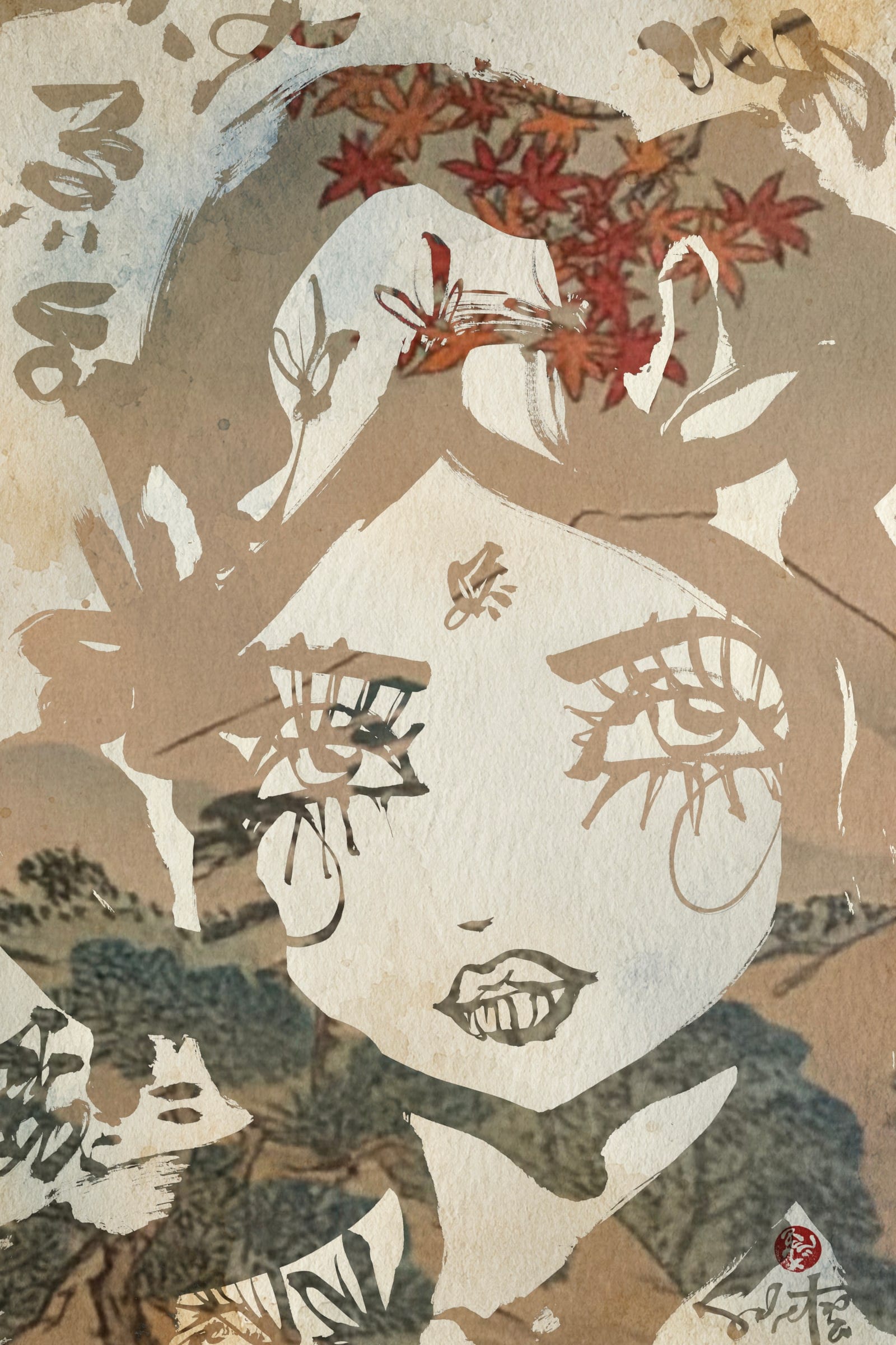 Momiji to Matsu 2026 Sabet 20" x 30" Gallery Canvas